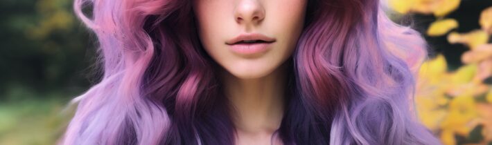Crystal-Inspired Fall Hair Colors