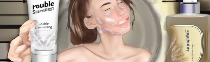 Double Cleansing and Moisturizing