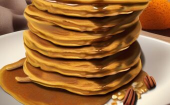 Healthy Vegan Pumpkin Spice Pancakes