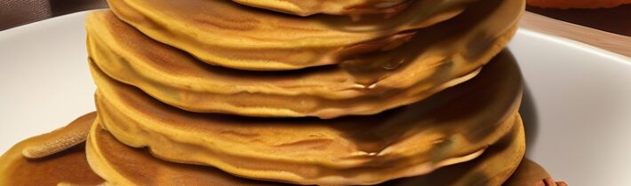 Healthy Vegan Pumpkin Spice Pancakes