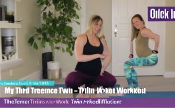 My Third Trimester Twin Pregnancy Workout Modifications
