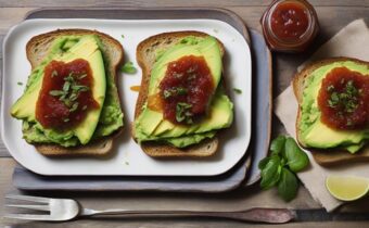 Avocado Toast with Tomato Jam: A Gourmet Twist on a Breakfast Favorite