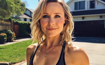 Kristen Bell’s Driveway Workout