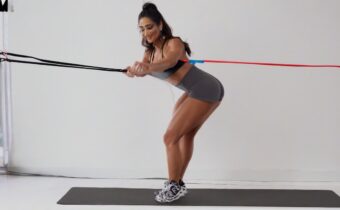 Shay Mitchell Masters Resistance Band Pull-ups