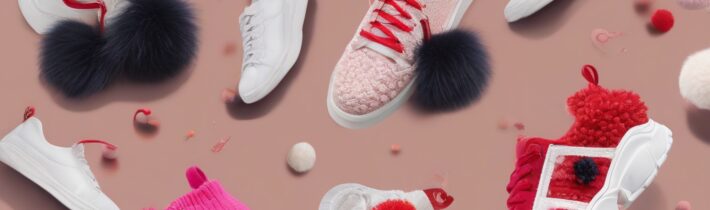 The Adorable Pom-Pom Sneaker Trend